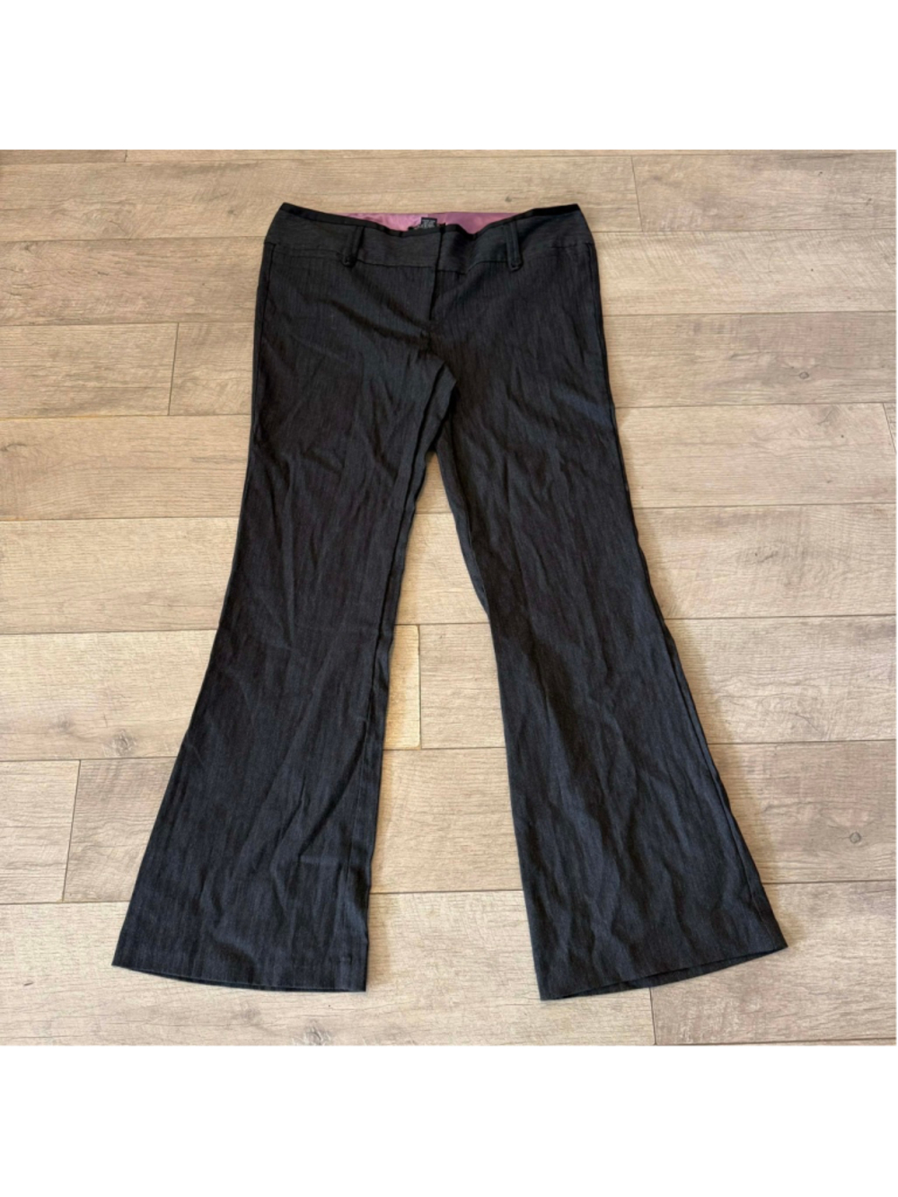 Juniors stoosbx Gray Boot Cut & Flare Pants Size 17